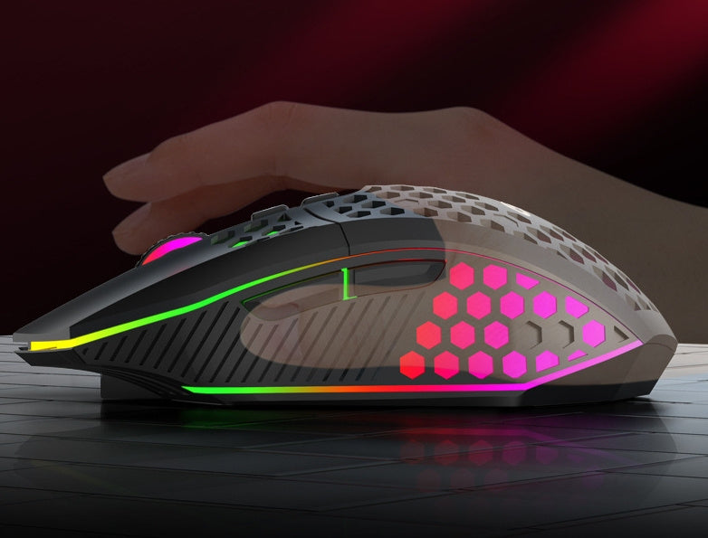 Wireless Silent Charging RGB Illuminated Mouse