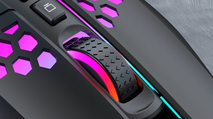 Wireless Silent Charging RGB Illuminated Mouse