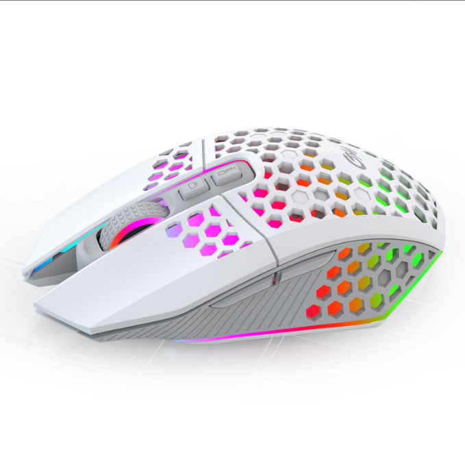 Wireless Silent Charging RGB Illuminated Mouse