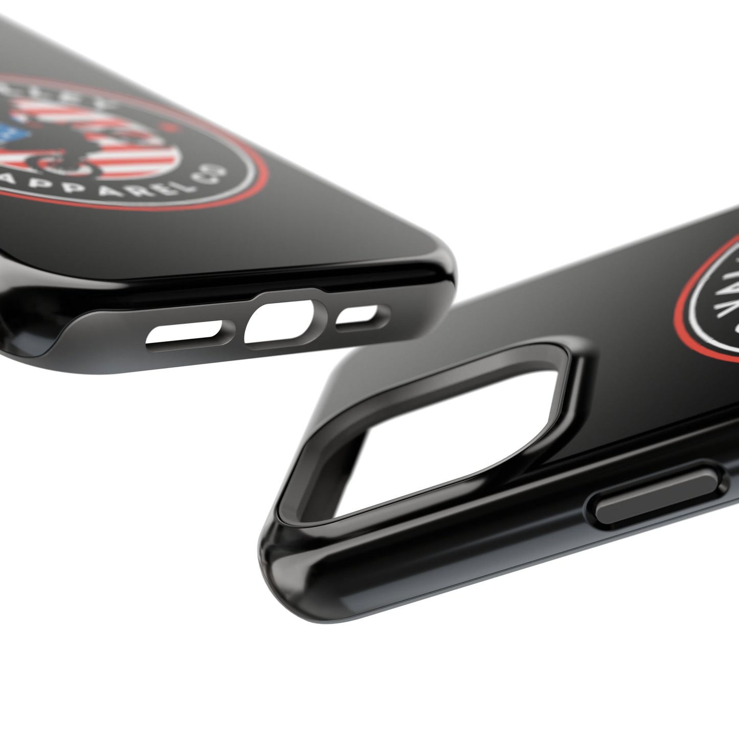 Big Valley American flag dirt biker phone case