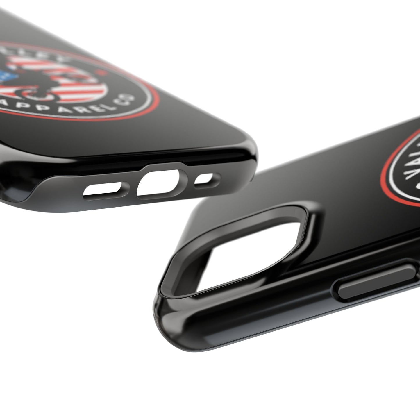 Big Valley American flag dirt biker phone case