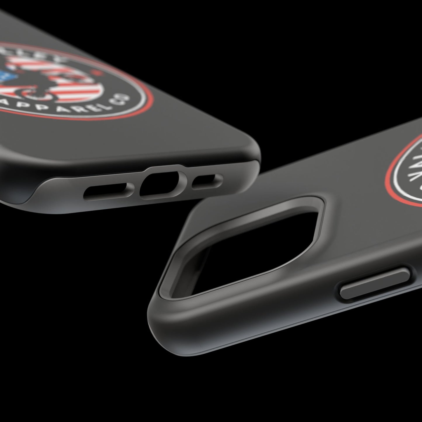 Big Valley American flag dirt biker phone case