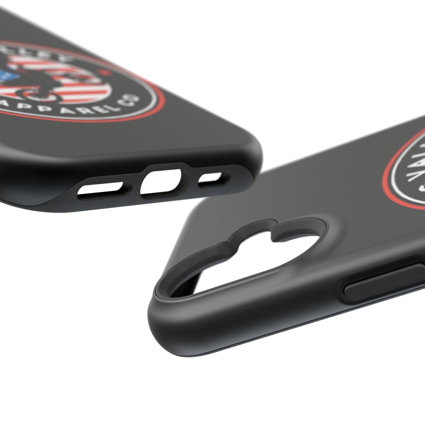 Big Valley American flag dirt biker phone case