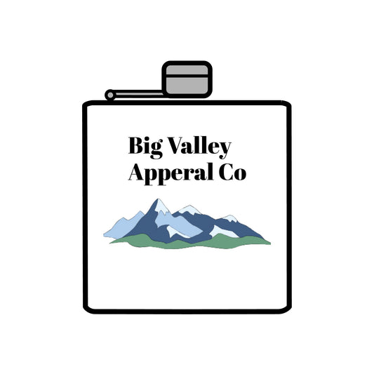 Big Valley mountain flask 6oz